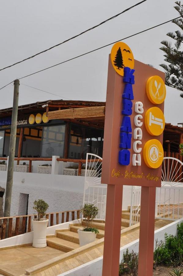 Kabano Beach Auberge Cafe Restaurant Moulay Bousselham Exteriör bild