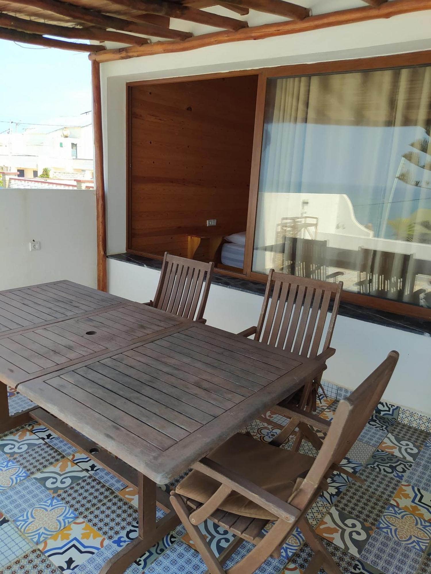 Kabano Beach Auberge Cafe Restaurant Moulay Bousselham Exteriör bild