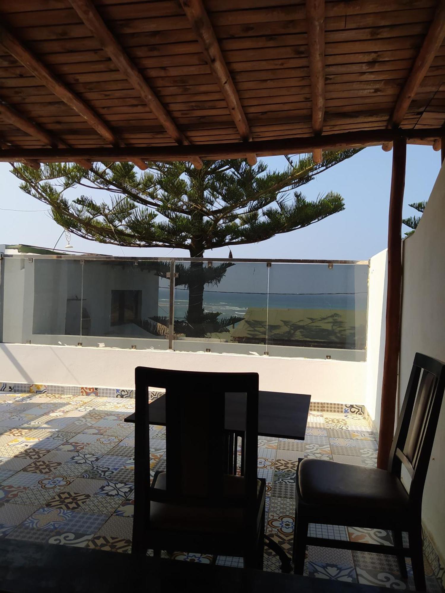 Kabano Beach Auberge Cafe Restaurant Moulay Bousselham Exteriör bild