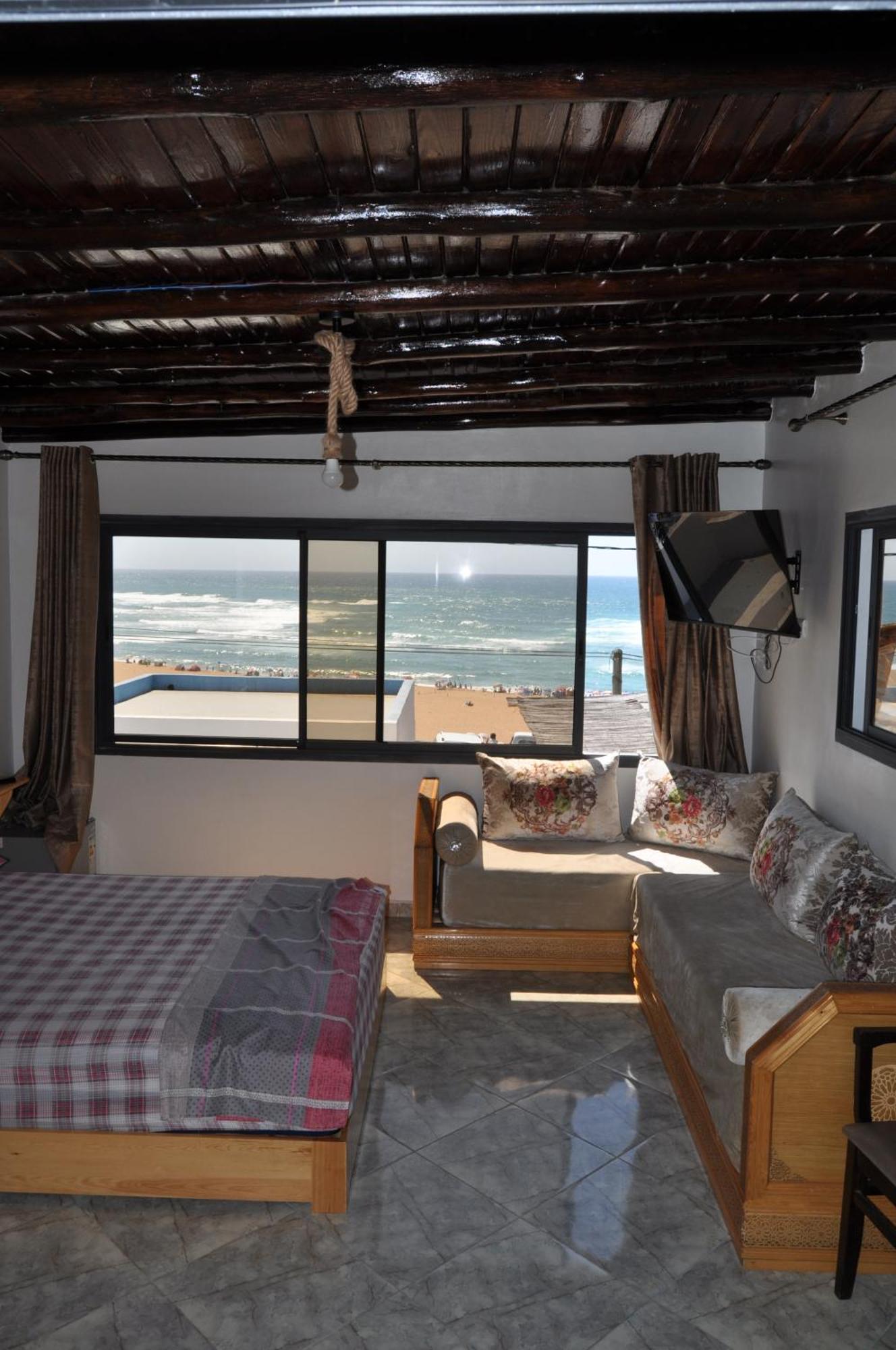 Kabano Beach Auberge Cafe Restaurant Moulay Bousselham Exteriör bild